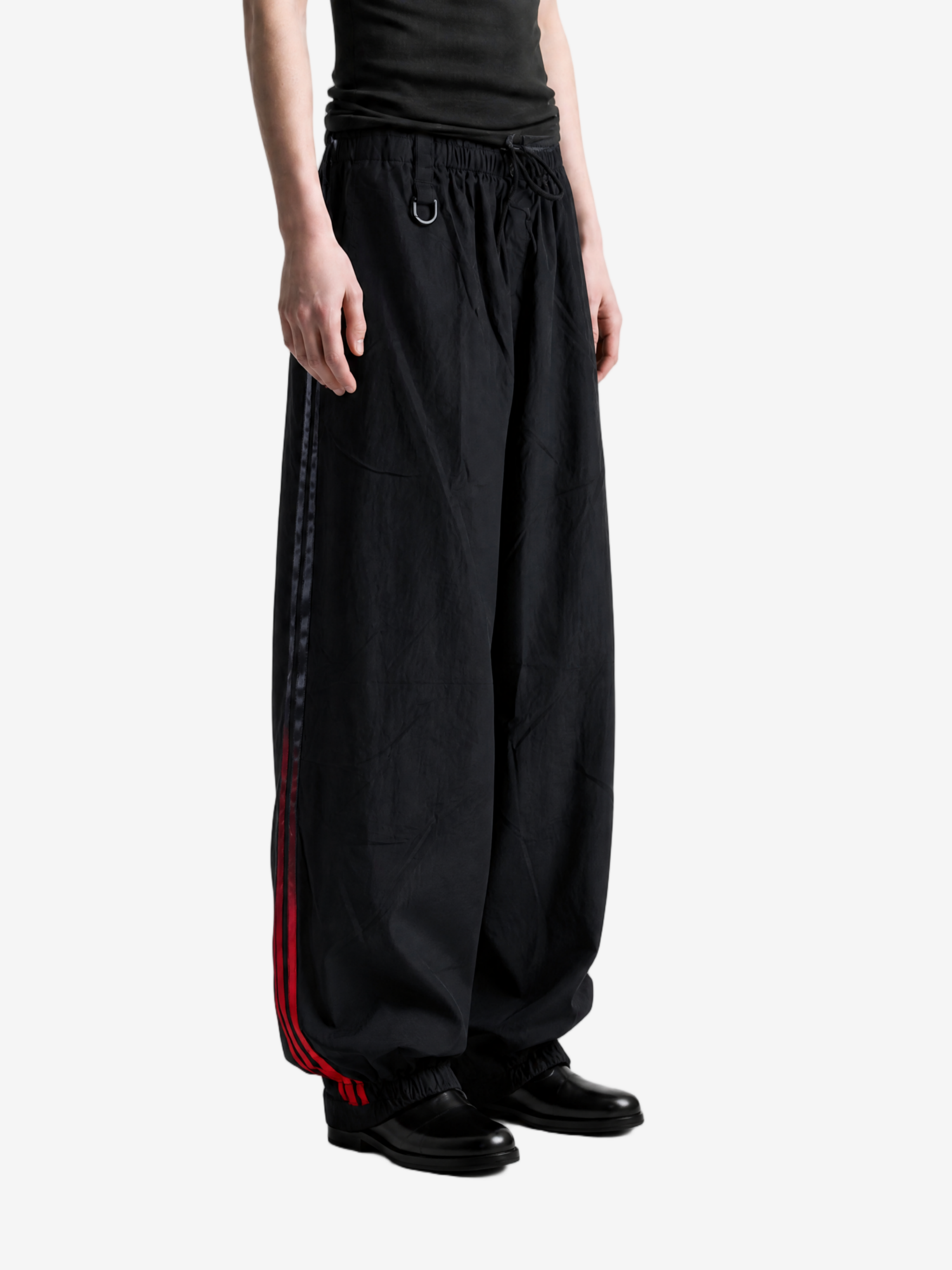 Black pants, full body view