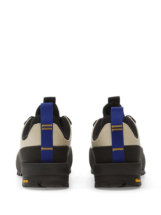 Tan shoes, front view