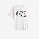 White t-shirt, front view