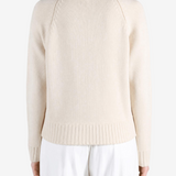 Tan hoodie, front view