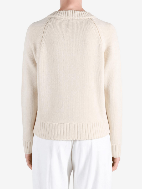 Tan hoodie, front view