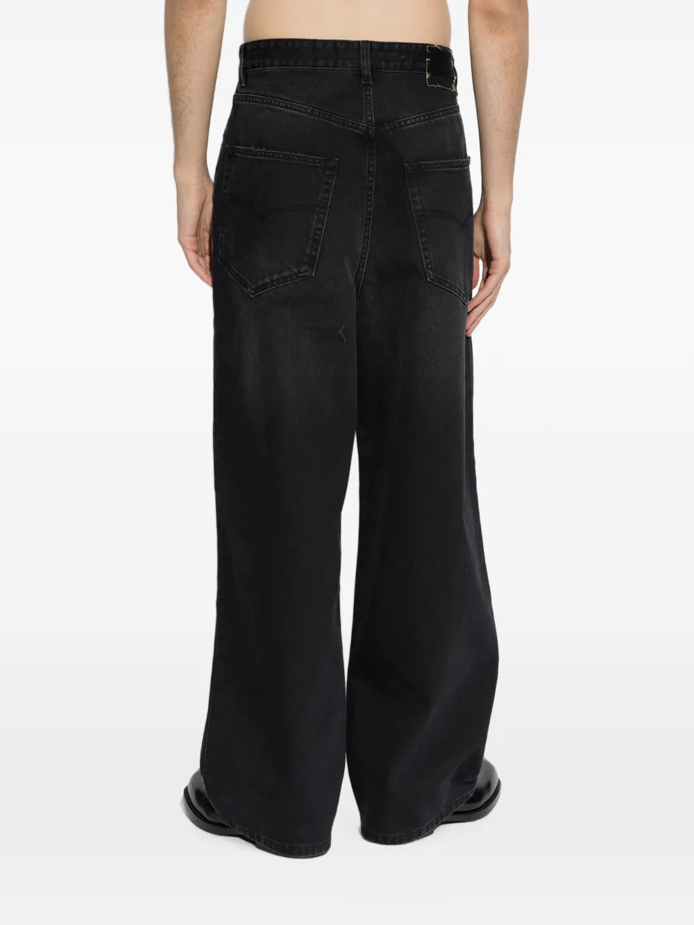 Black jeans, full body view