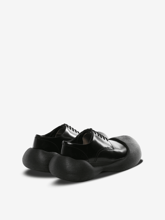 Black sneakers, side view