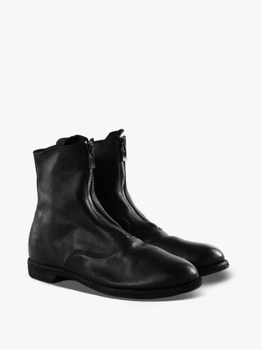 Black boots,side view