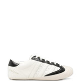 White shoes, side view