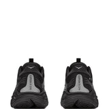 Black shoes, back view