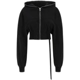 Black hoodie, front view