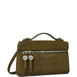TORY BURCH - Women Romy Suede Slim Top Handle Bag