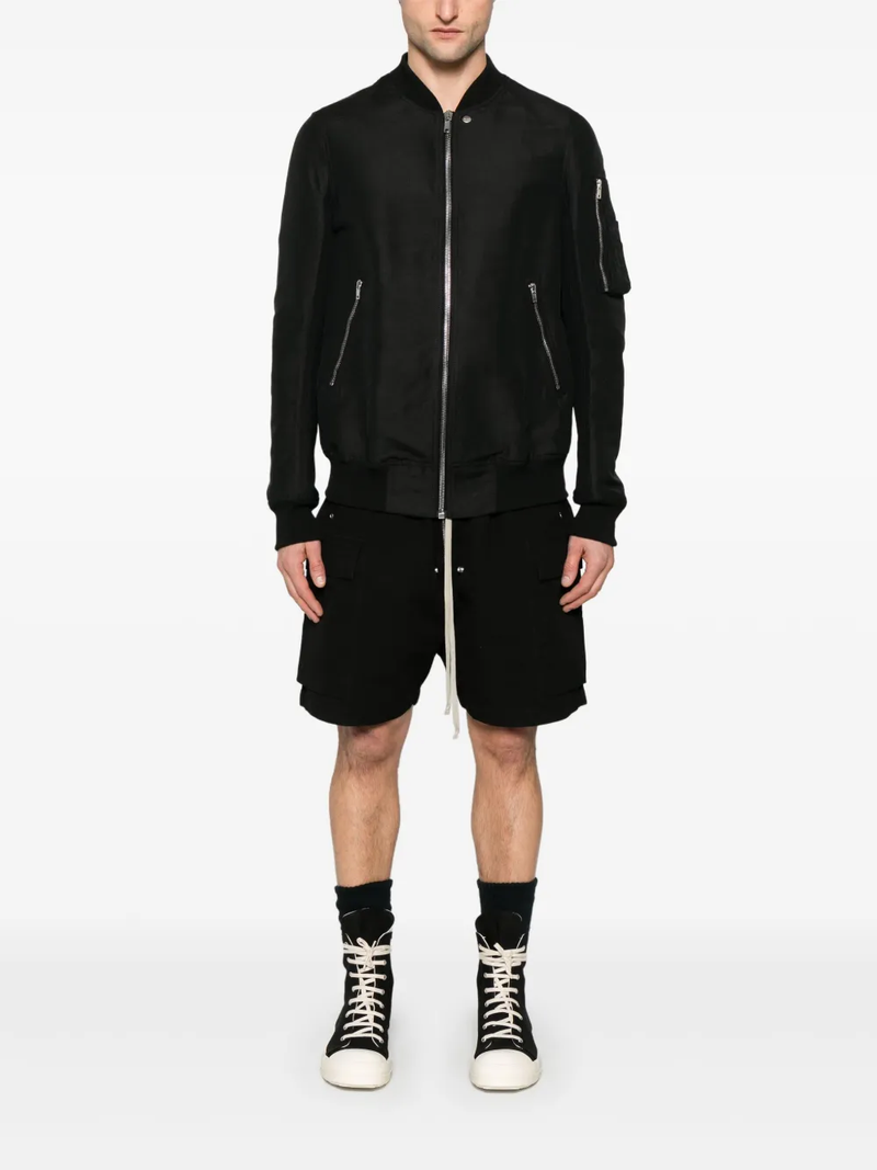 RICK OWENS DRKSHDW - Men Cotton Cargobela Shorts