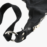 Close up of Black bag, showing detail