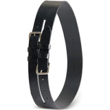 Black accessories, front view