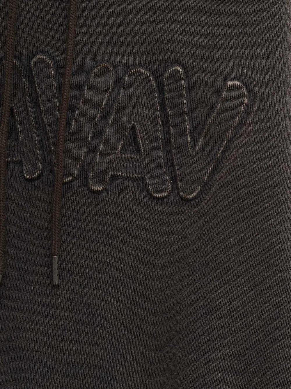 Close up of Grey hoodie, showing texture of the cotton fabric