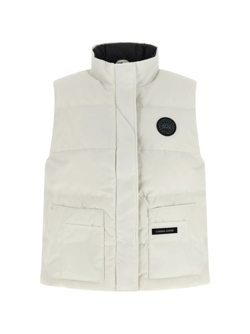 White jacket, front view