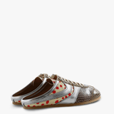 Brown shoes, side view