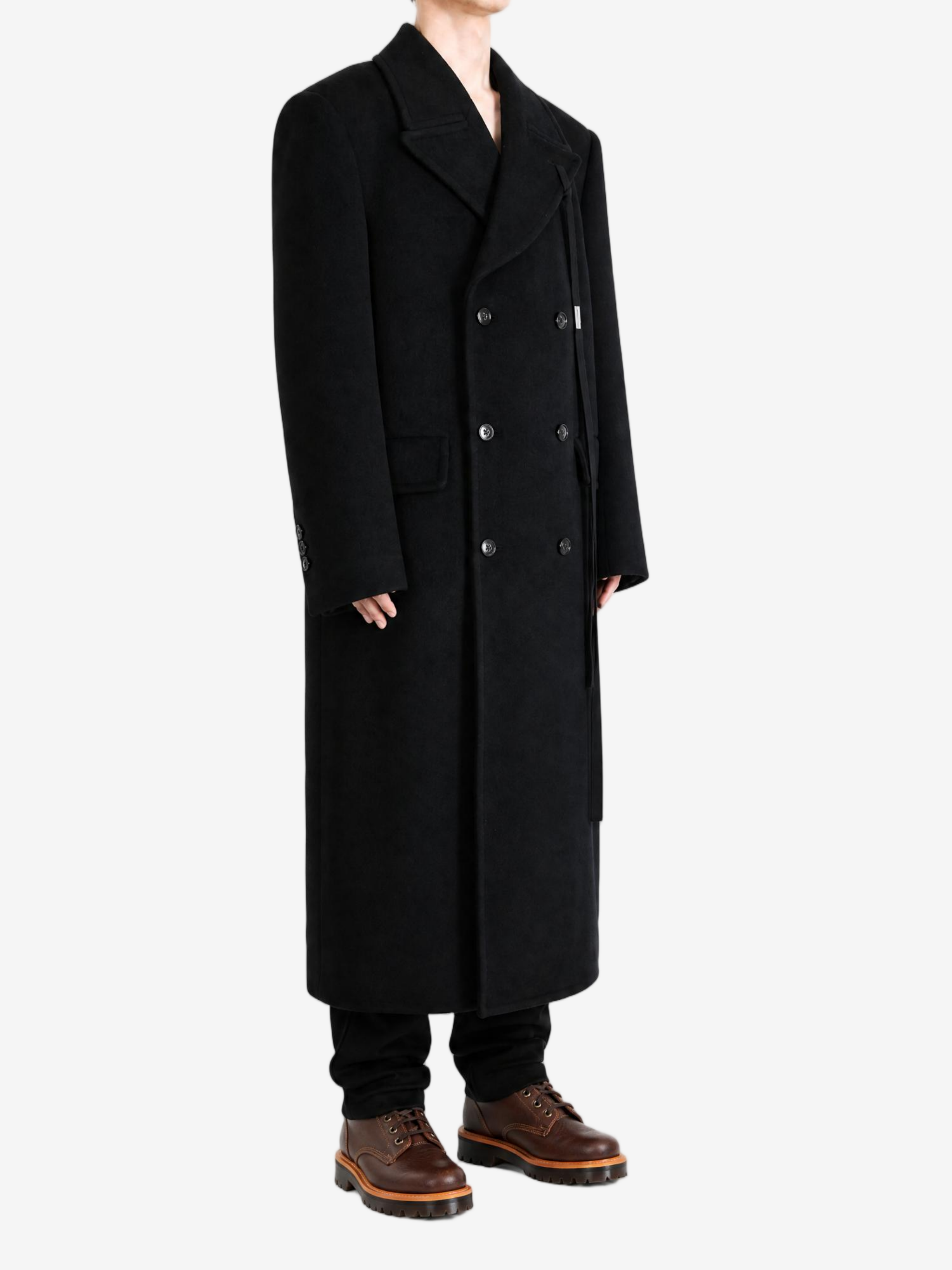 Black jacket, full body view