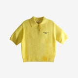 Yellow shirt, front view