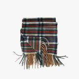 Navy scarf, front view