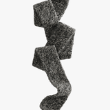 Grey scarf, front view