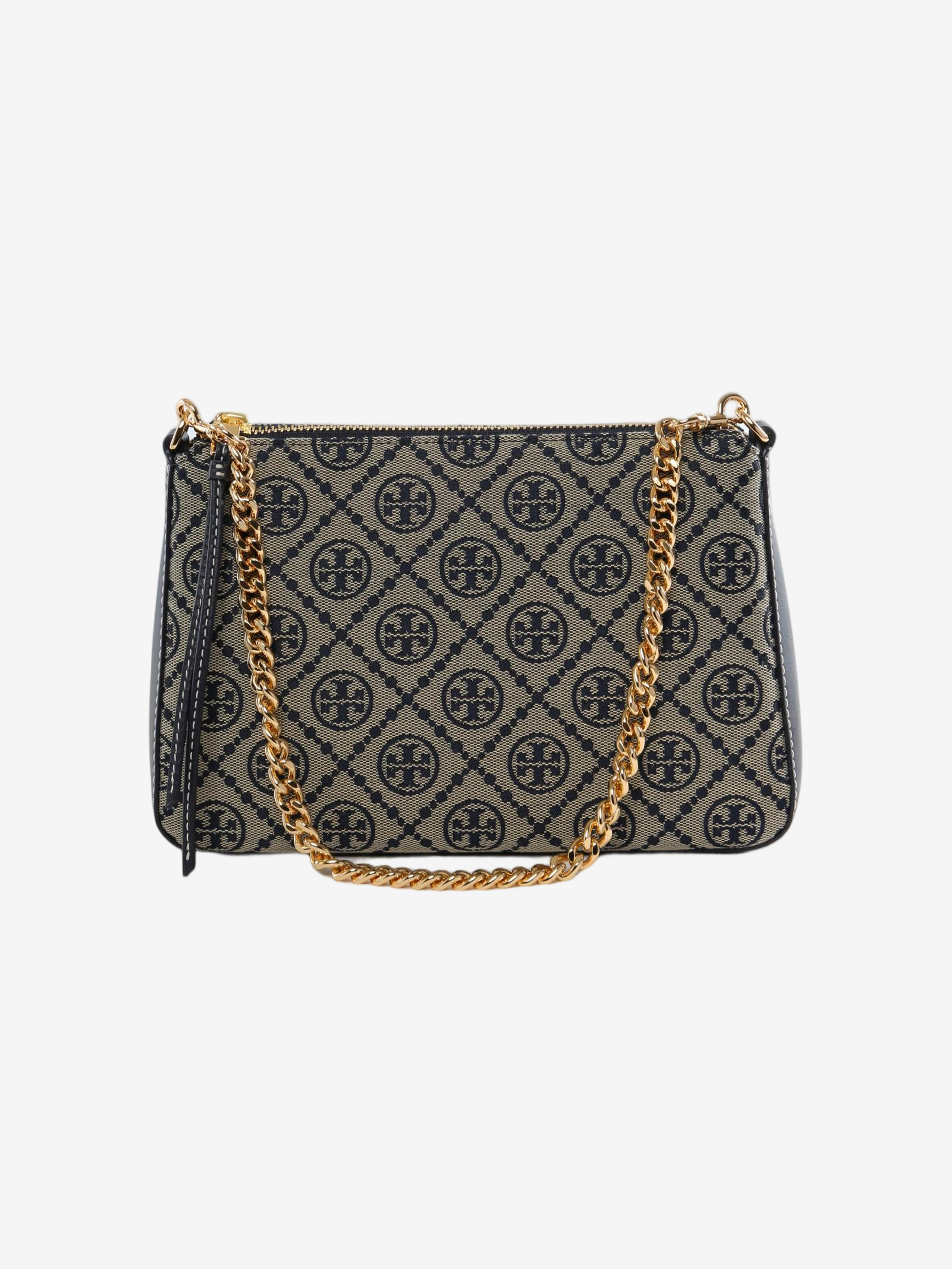 Navy bag, front view