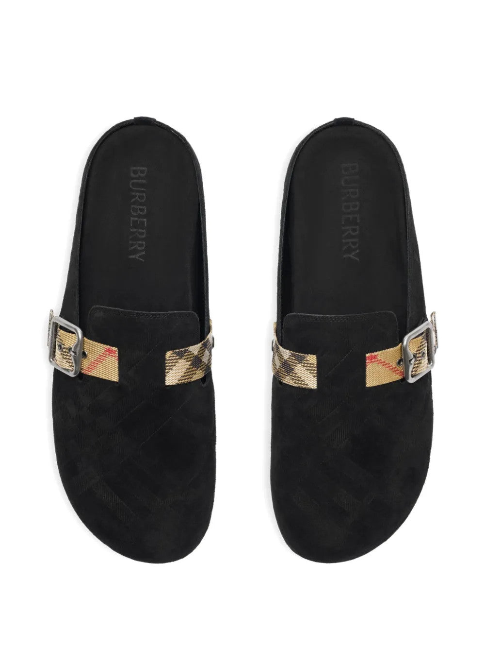Black shoes, front view