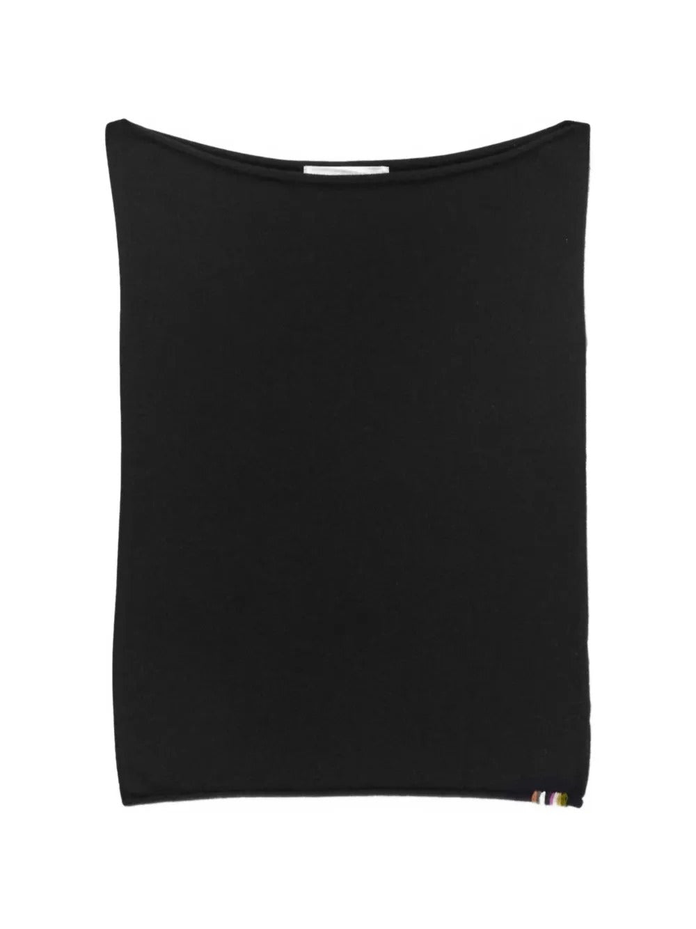 Black top, front view