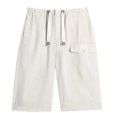 White short, front view