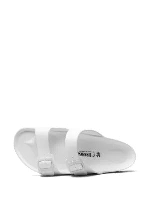 White sandals, upper view