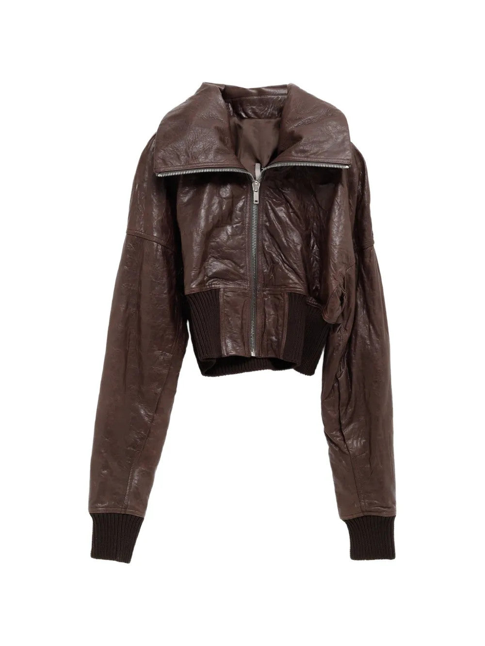 Brown jacket, front view