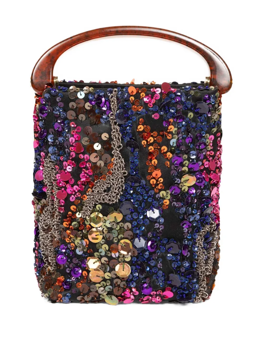 Orange bag, front view