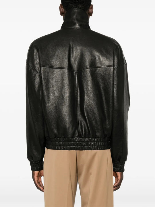 Black jacket, full body view