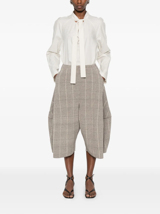 white shirts, full body view