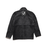 Black jacket, back view