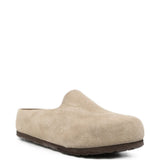 Tan sandals, front view