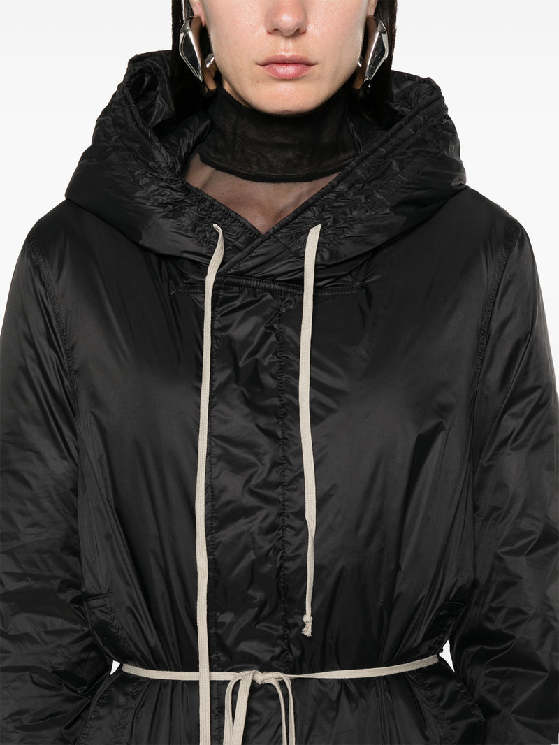 RICK OWENS DRKSHDW - Women Recycled Nylon Fishtail Parka