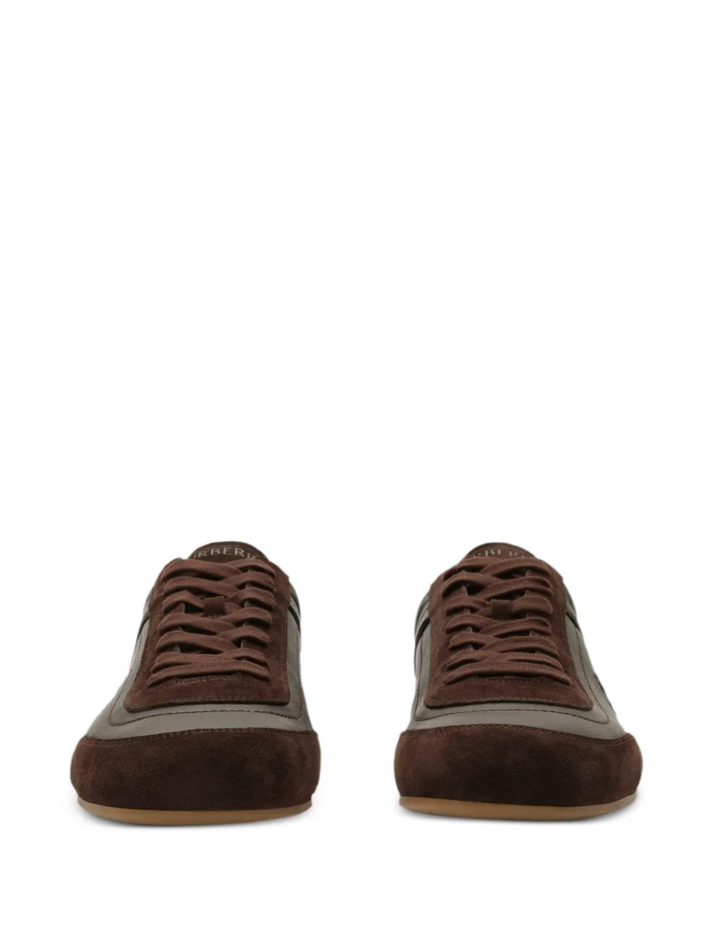 Brown sneaker, side view