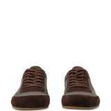 Brown sneaker, side view
