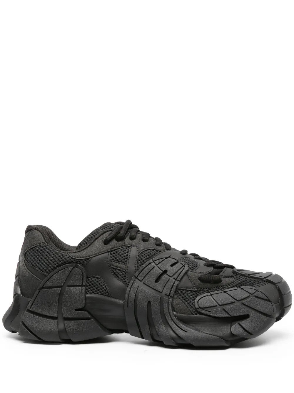Black shoes, side view