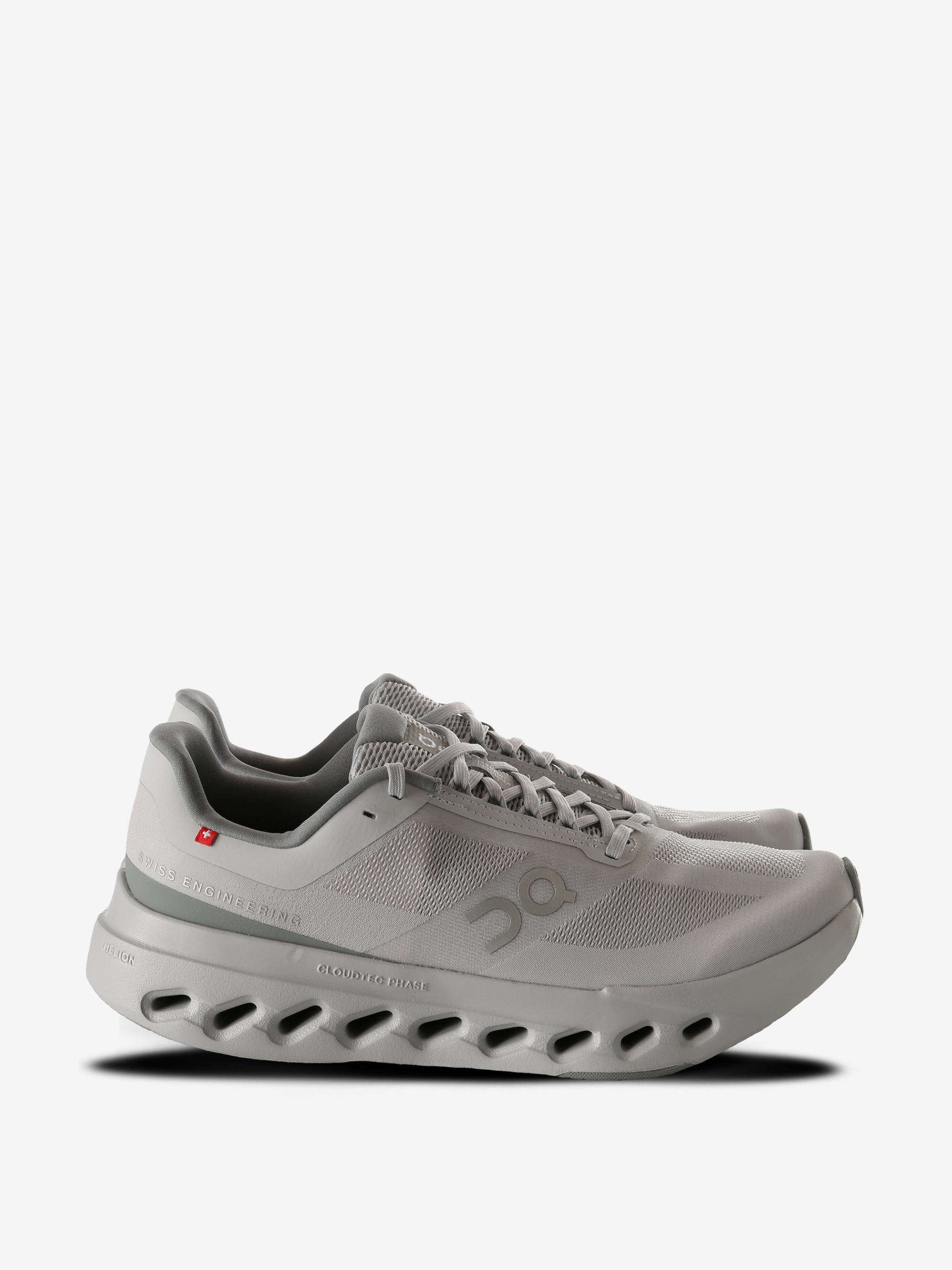 Grey shoes, front view