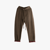 Brown pants, front view