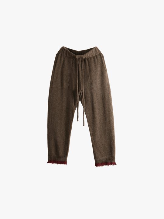 Brown pants, front view