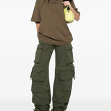 Green t-shirt, front view