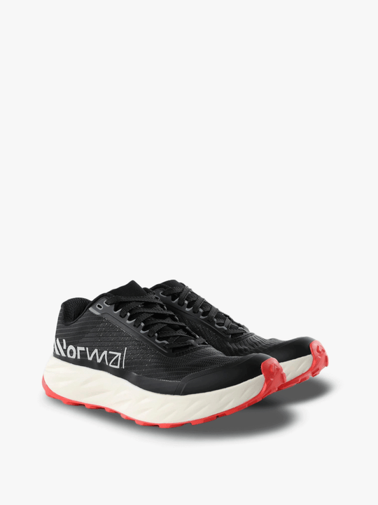 Black shoes, front view