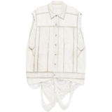 White jacket, front view