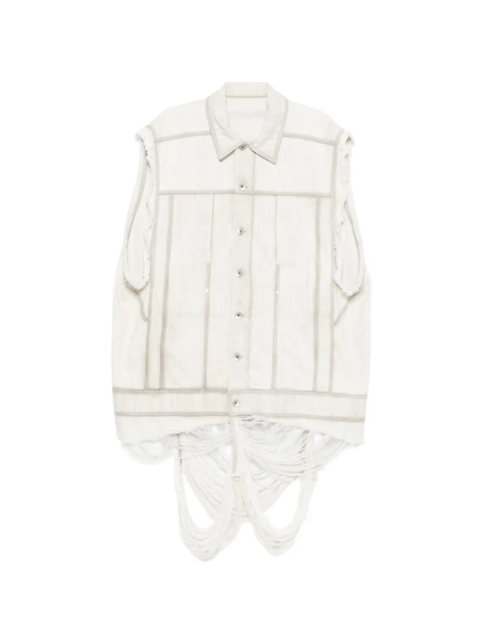 White jacket, front view
