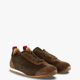 Brown shoes, front view
