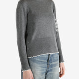 Grey sweats-hoodies worn by a person, showing the cashmere fit