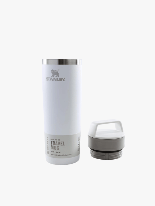 White cup, front view