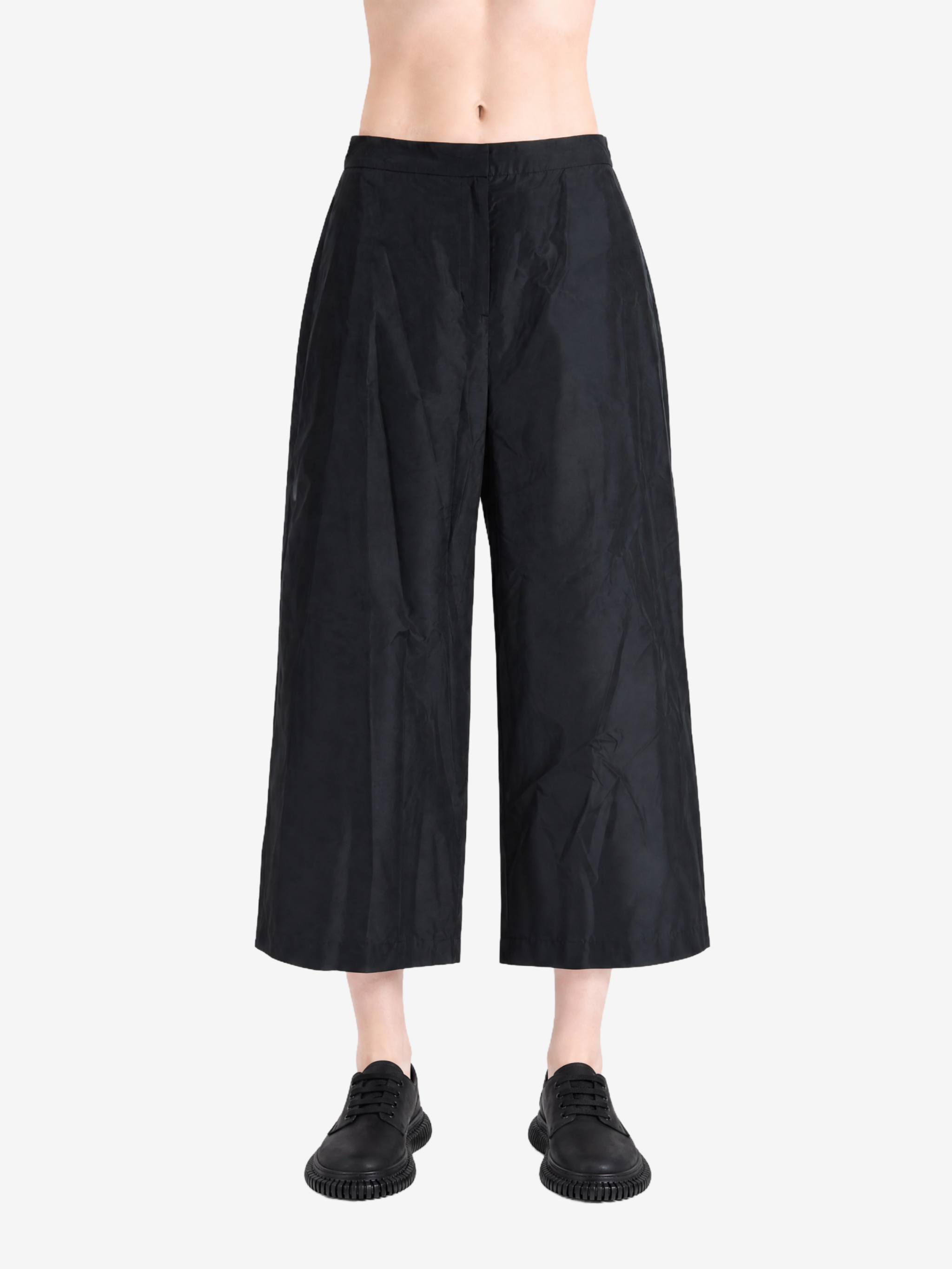 Black pants, full body view
