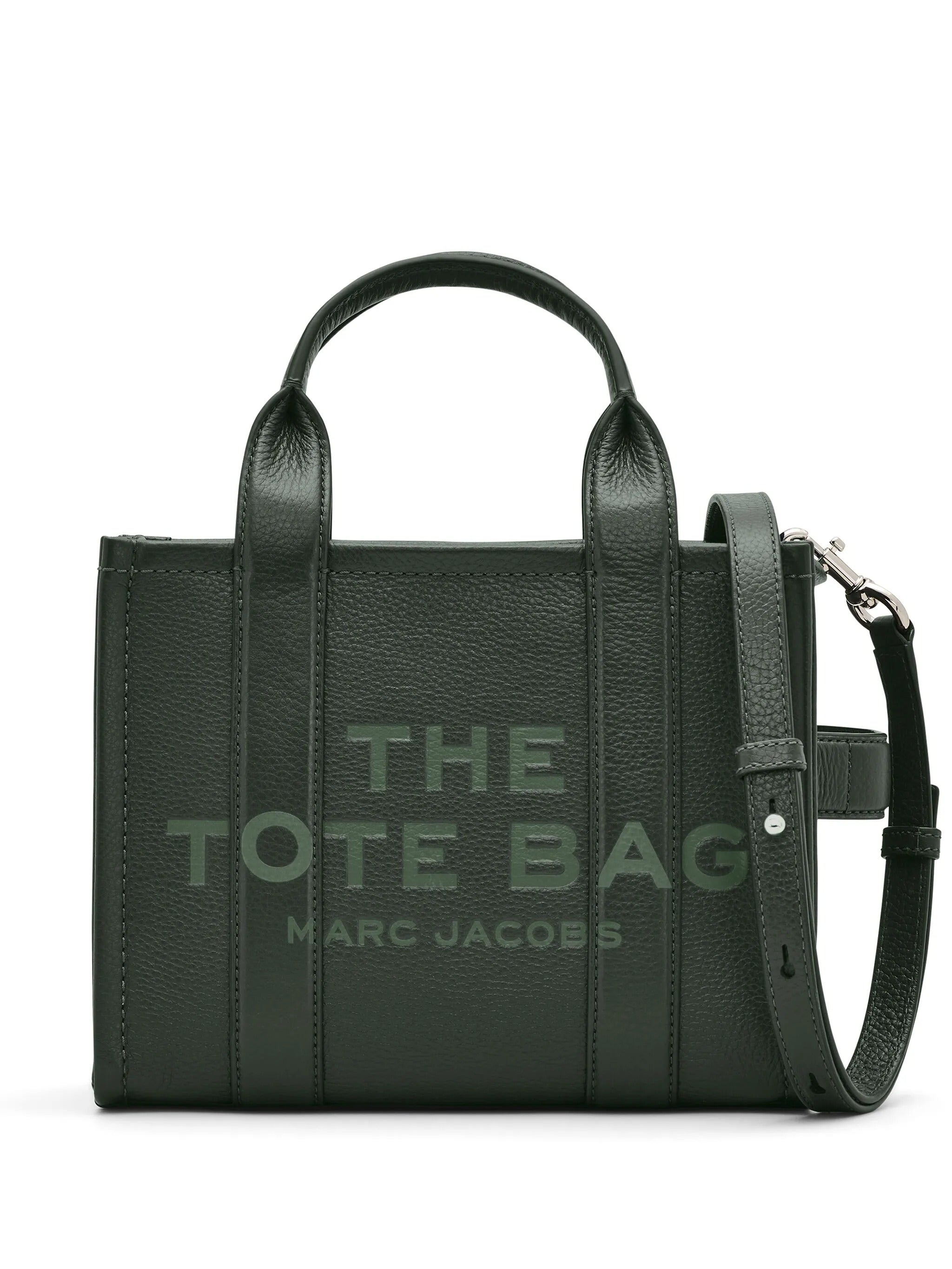 Green bag, front view