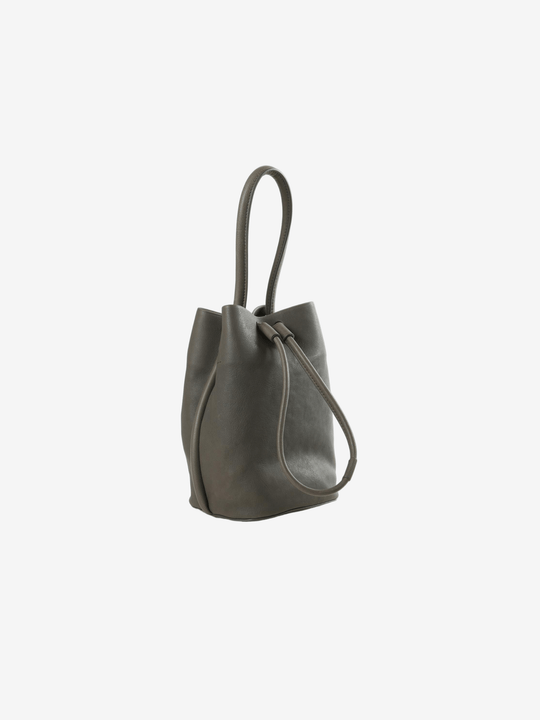 Grey bags, side view